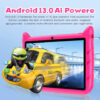 BDF 7" Kids Tablet – Android 13, 4GB RAM, 64GB ROM, 1TB Expandable, 5G WiFi, Dual Camera & 4000mAh Battery | Perfect Gift for Children!